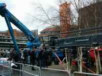 فیلمبرداری شاهزاده دورگه در پل میلنیوم لندن