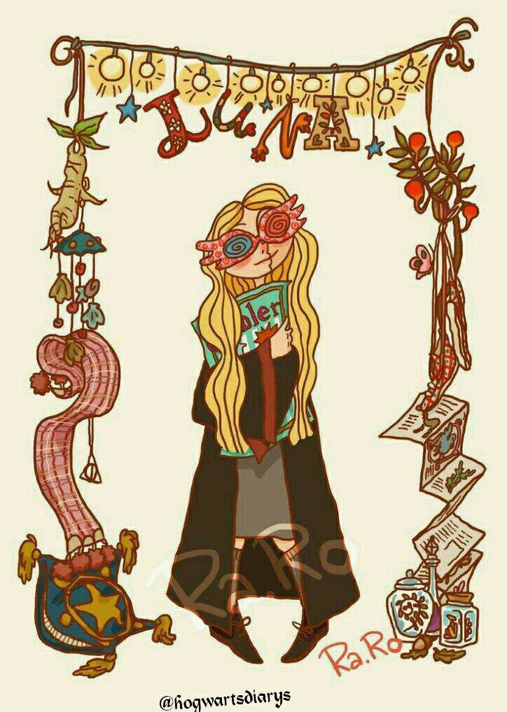 (Jasmine lovegood(ravenclaw نیم‌رخ